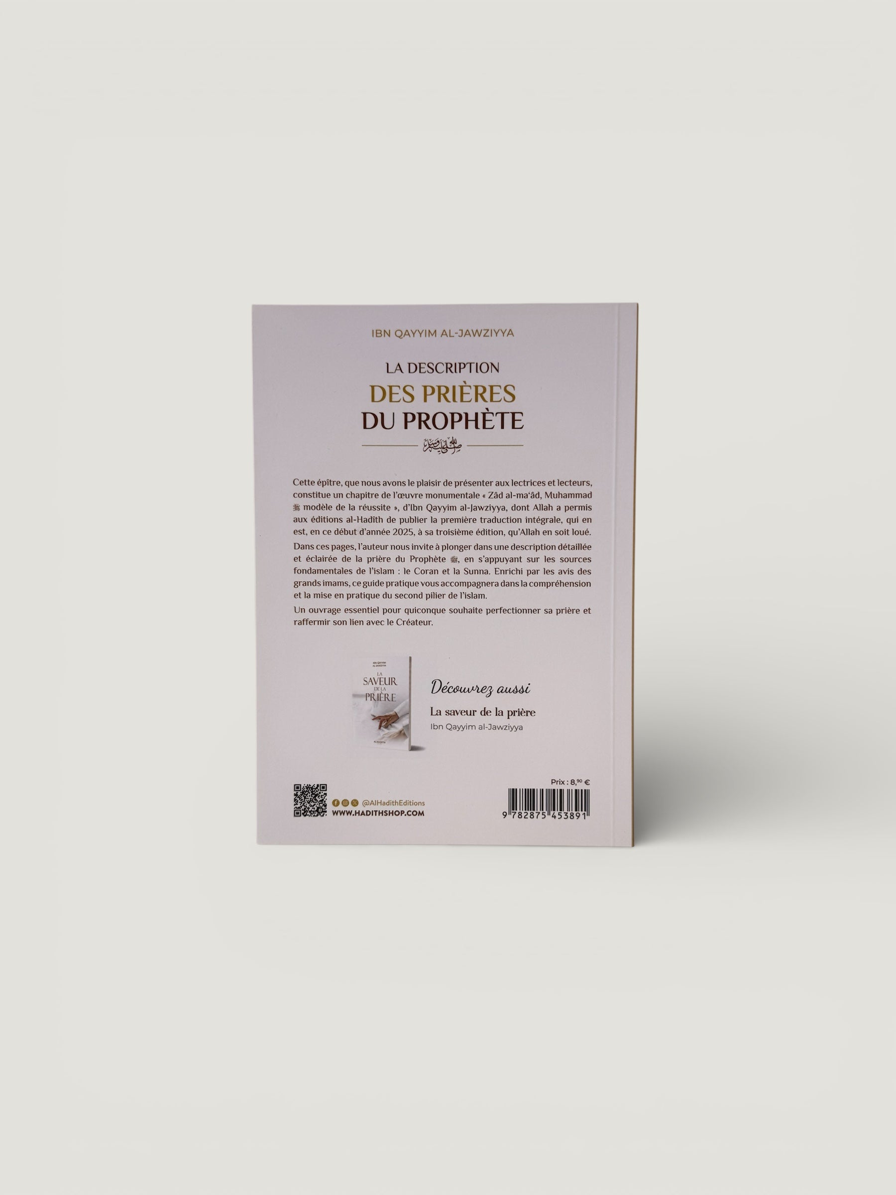 La description des prières du Prophète