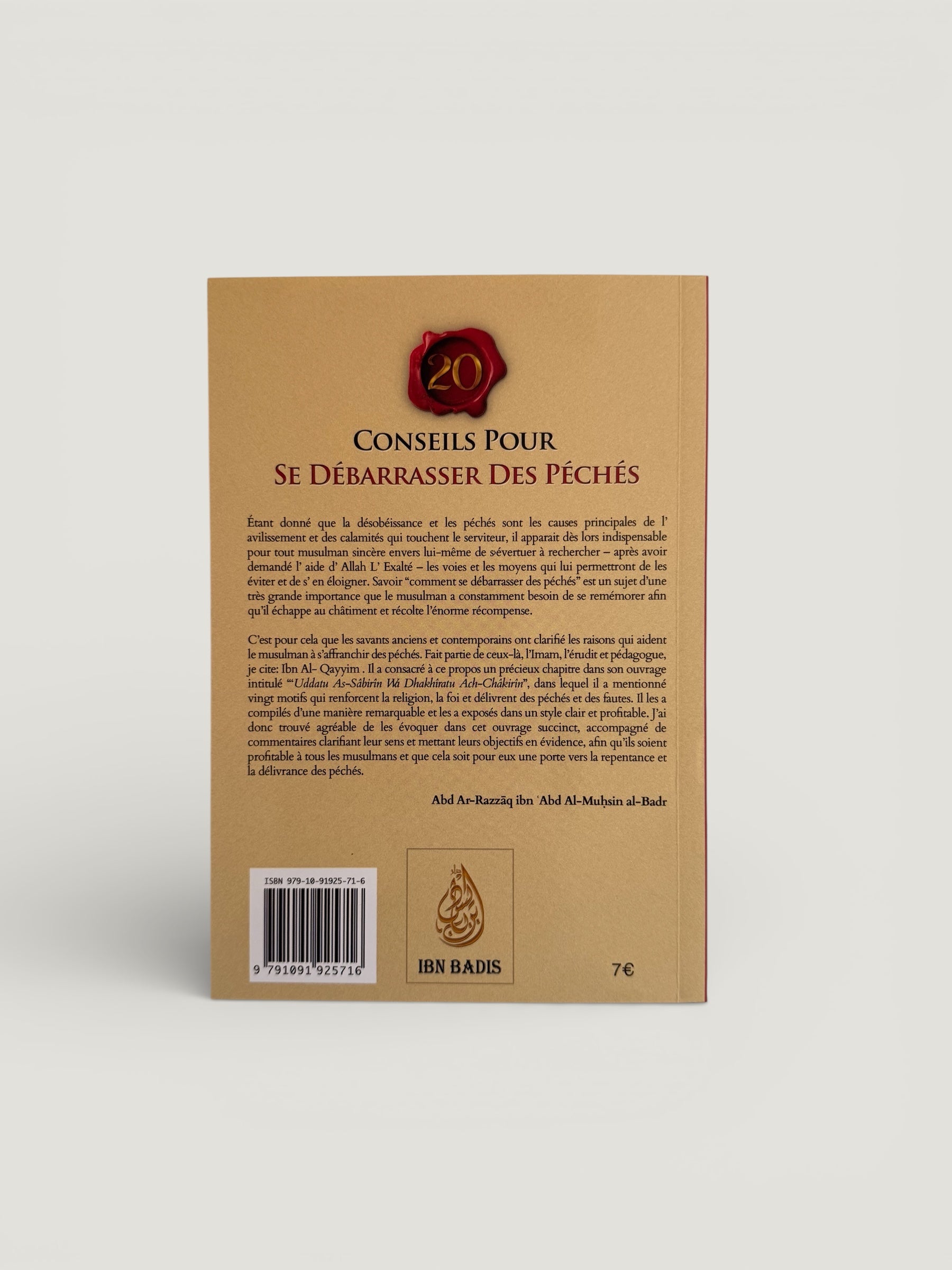 20 conseils pour se débarrasser des péchés