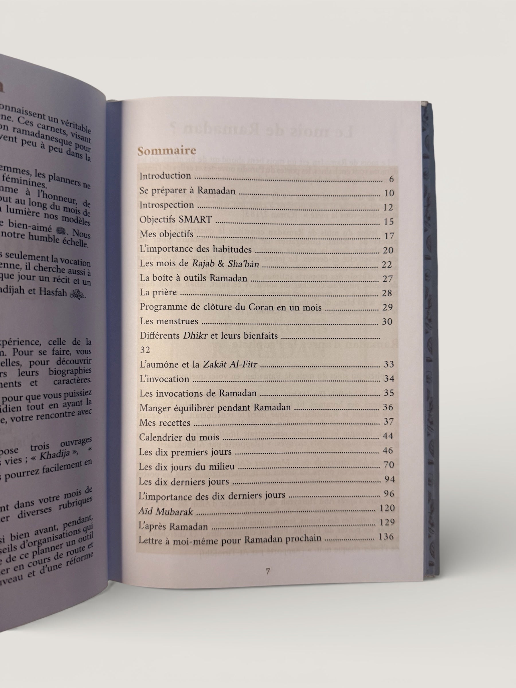 Mon planner Ramadan