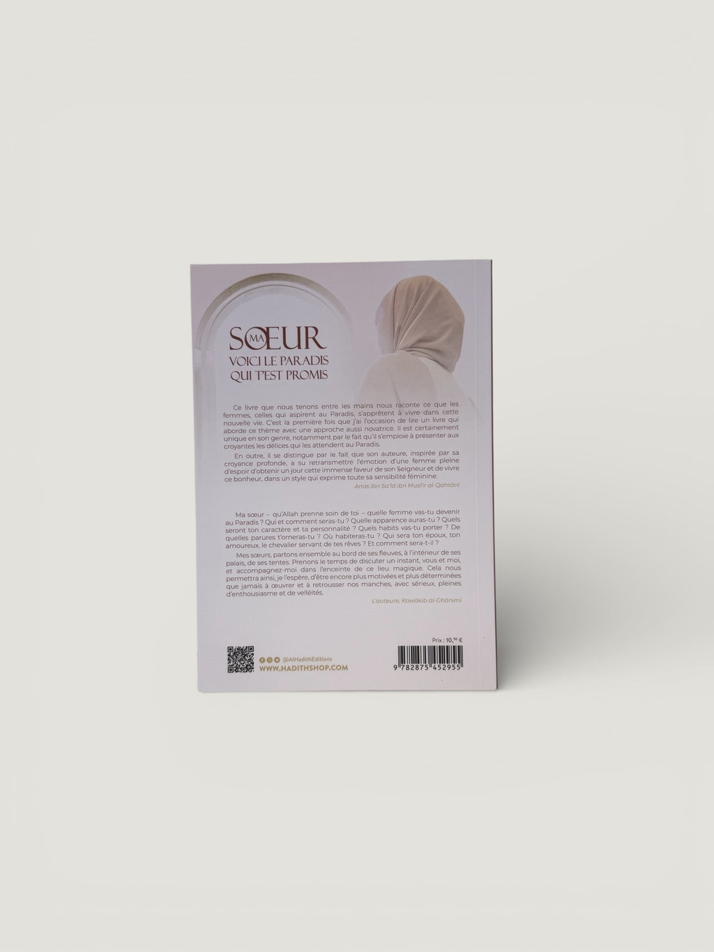 Ma sœur, voici le Paradis qui t’est promis