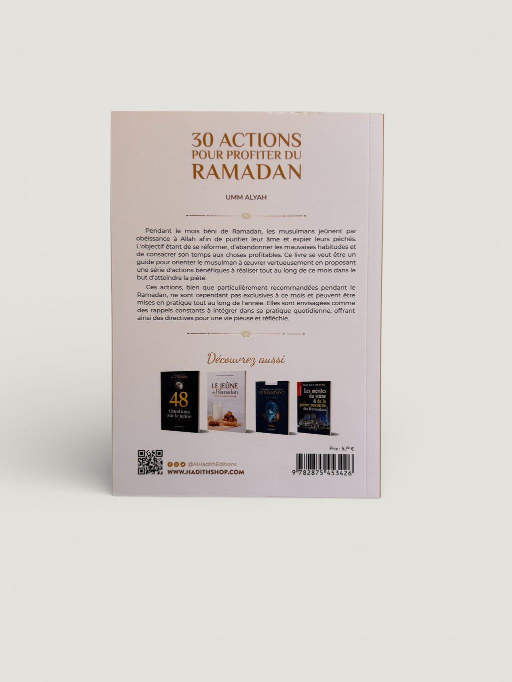 30 actions pour profiter du Ramadan