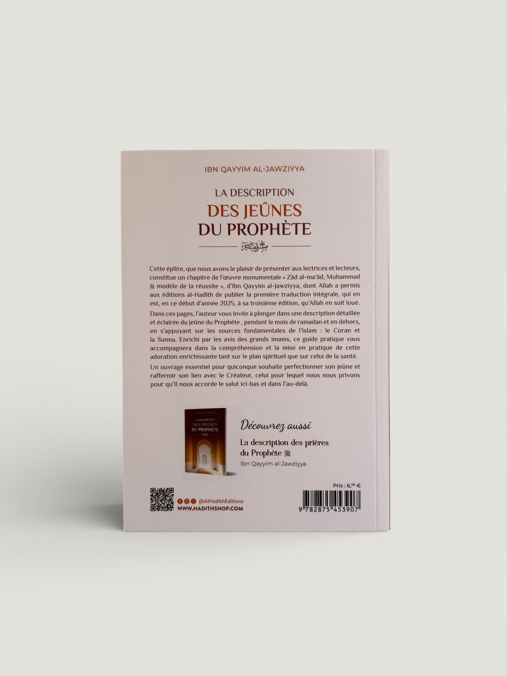 La description des jeûnes du Prophète