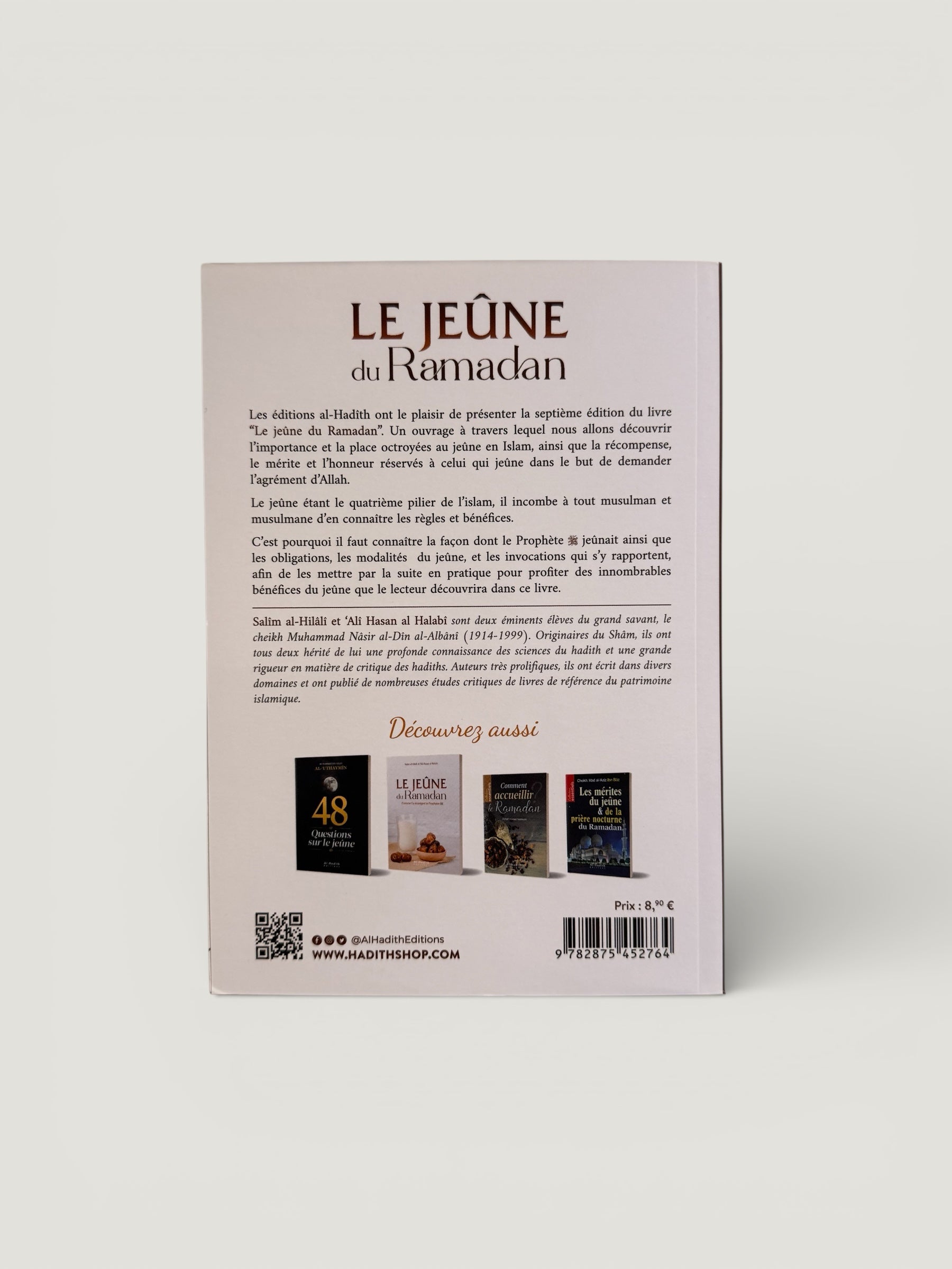 Le jeûne du Ramadan